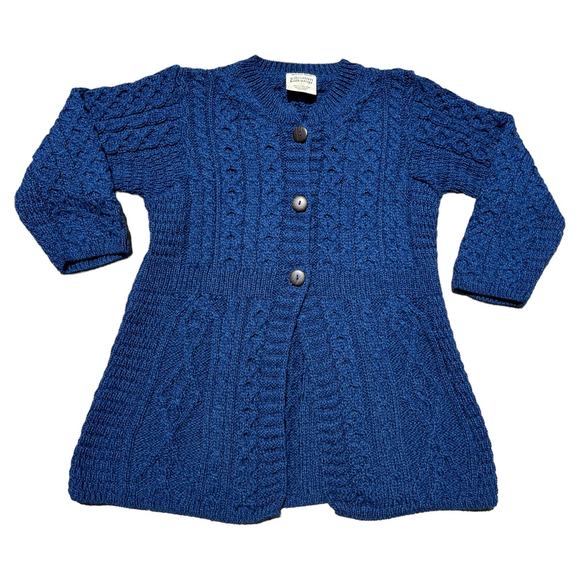 Kilronan Knitwear 100% Pure New Wool Sweater Sz S - Picture 2 of 6